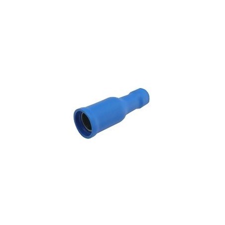 Zdierka kruhová 4mm, vodič 1.5-2.5mm modrá