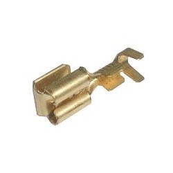 Zdierka faston rozvádzač 6.3mm neizolovaná