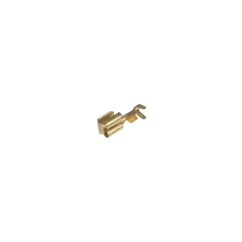 Zdierka faston rozvádzač 6.3mm neizolovaná