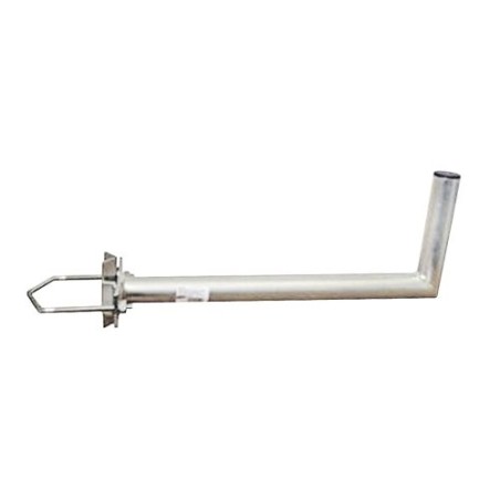 Anténny držiak 50 na stožiar s vinklom priemer 42mm výška 16cm žiar.