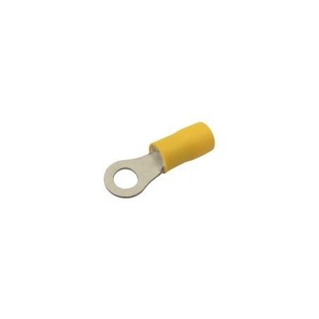 Očko 5.3mm, vodič 4.0-6.0mm žlté