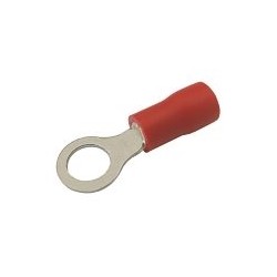 Očko 5.3mm, vodič 0.5-1.5mm červené