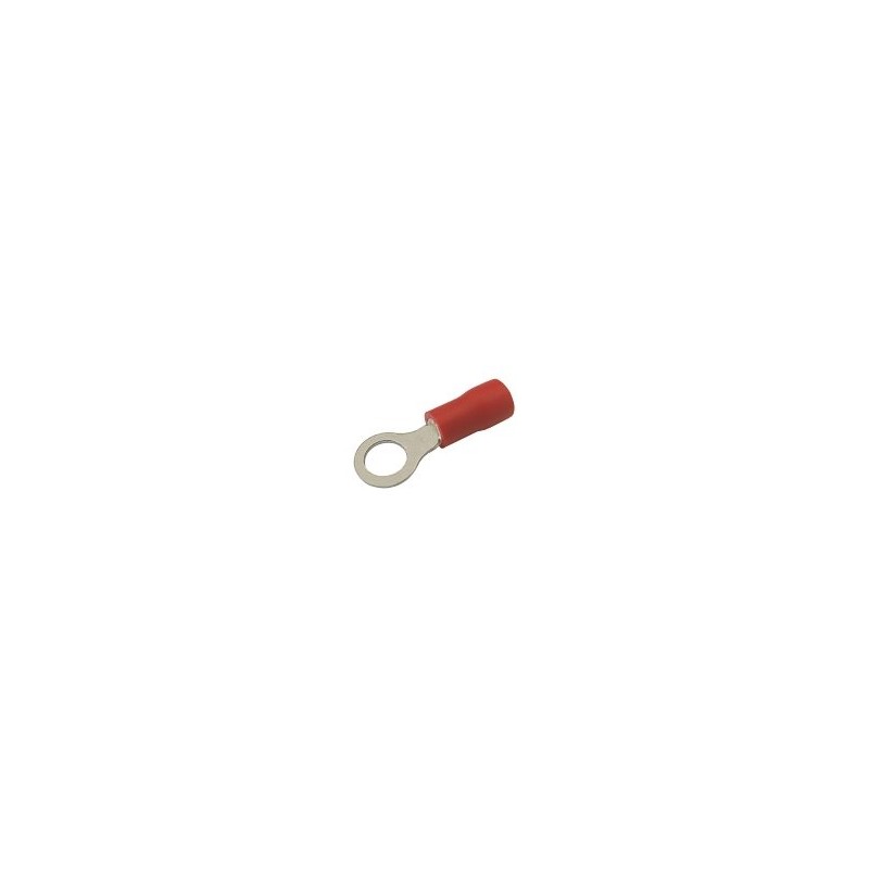 Očko 5.3mm, vodič 0.5-1.5mm červené
