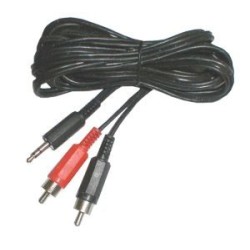 Kábel TIPA JACK 3.5 stereo/2xCINCH 1,5m