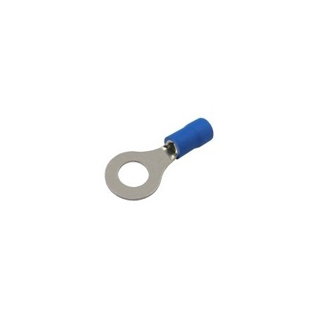 Očko 6.5mm, vodič 1.5-2.5mm modré