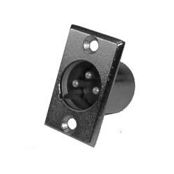Konektor MIC panel kov 3PIN
