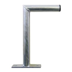 Anténny držiak 25 na stenu malý priemer 28mm výška 12cm žiar.