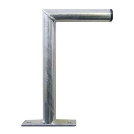 Anténny držiak 25 na stenu malý priemer 28mm výška 12cm žiar.