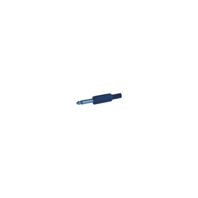 Konektor Jack 6.3 mono plast