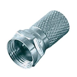 Konektor F 6.8mm gum.krúžok
