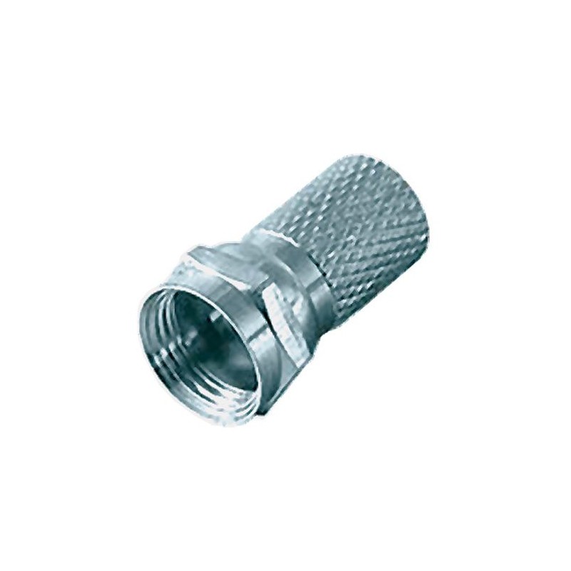 Konektor F 6.8mm gum.krúžok