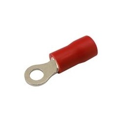 Očko 3.2mm, vodič 0.5-1.5mm červené