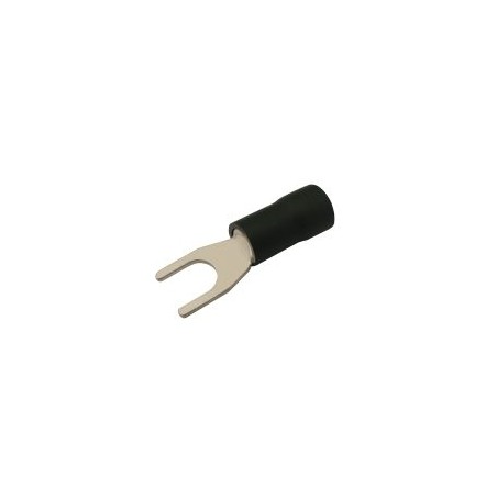 Vidlička 5.3mm, vodič 2.5-4.0mm čierna