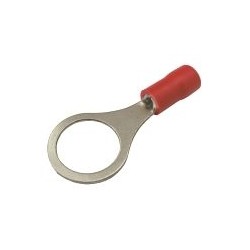 Očko 10.5mm, vodič 0.5-1.5mm červené