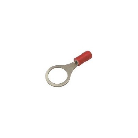 Očko 10.5mm, vodič 0.5-1.5mm červené