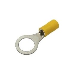 Očko 10.5mm, vodič 4.0-6.0mm žlté