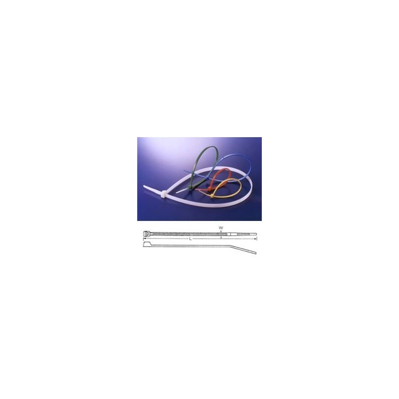 Pásek stahovací standard 280x4.8mm přírodní *