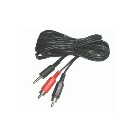 Kábel TIPA JACK 3.5 stereo/2xCINCH 5m