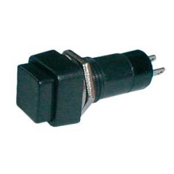 Prepínač tlačidlo štvorec ON-OFF 250V/1A čierne