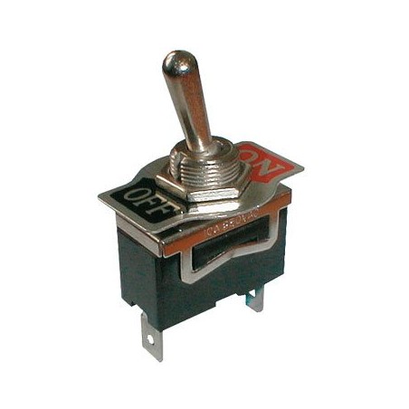 Prepínač páčkový 2pol./2pin ON-OFF 250V/10A