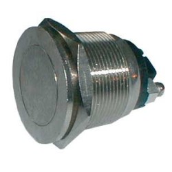 Prepínač tlačidlo okrúhle OFF-(ON) kov-typ2 (12V)