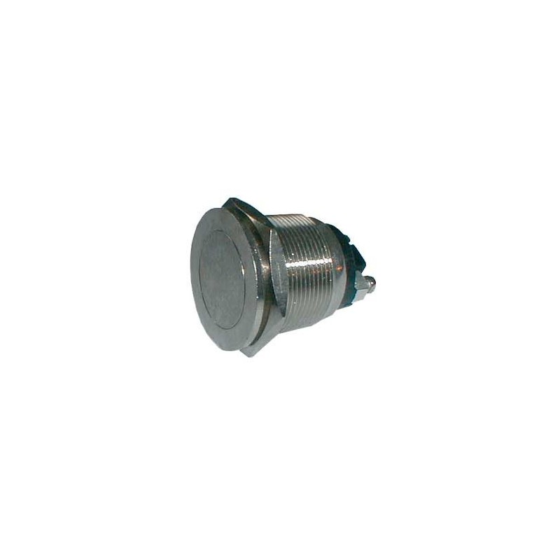 Prepínač tlačidlo okrúhle OFF-(ON) kov-typ2 (12V)