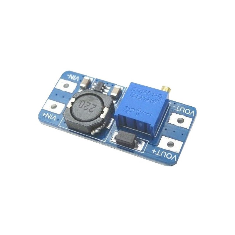 Napájací modul, step-up menič 2A s MT3608