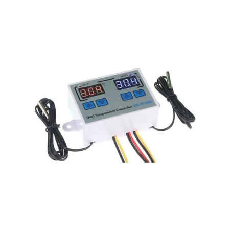 Digitálny termostat duálny XK-W1088, -50 až +110 ° C, napájanie 12V