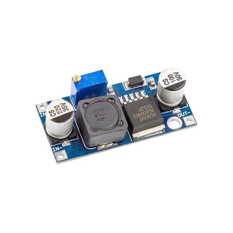 Napájací modul, step-up menič 4A s XL6009