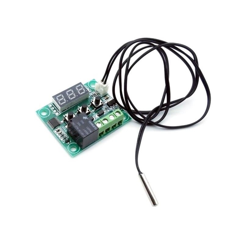 Digitálny termostat W1209, -50 až 110 °C