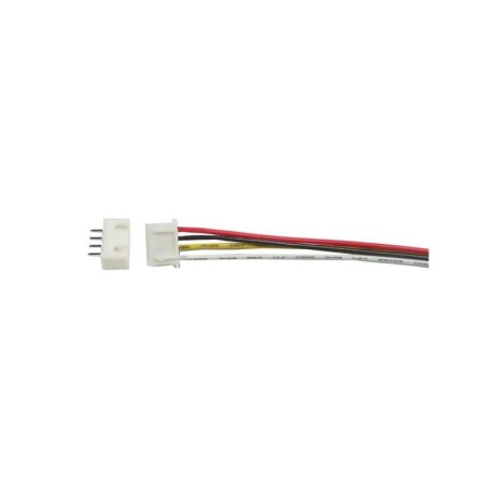 Konektor JST-XH 4pin+kábel 15cm + zdierka JST-XH 4pin