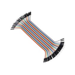 Prepojovacie vodiče dupont 40pin, dĺžka 20cm, samec-samec