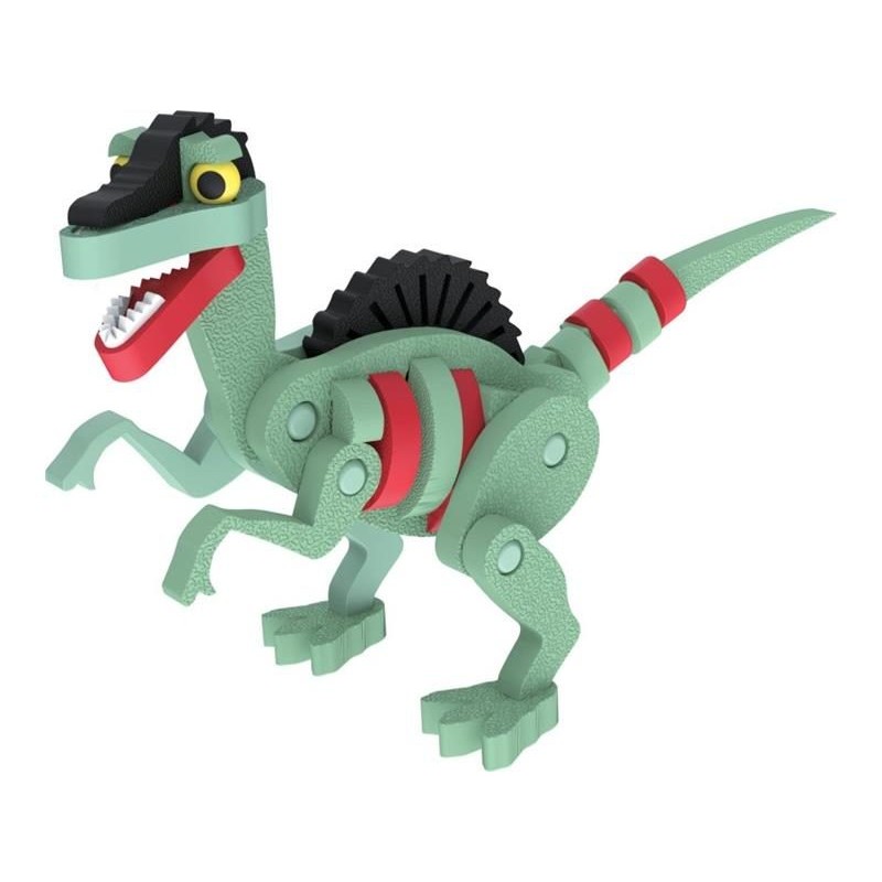 Puzzle 3D dinosaurus 62 dielkov