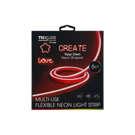 LED pásik USB TRIXLINE TR-30N 1,8m červený neónový