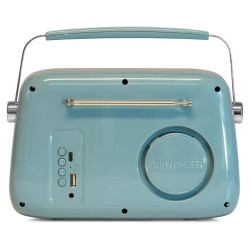 FREESOUND-VR40BLU Madison Retro rádio
