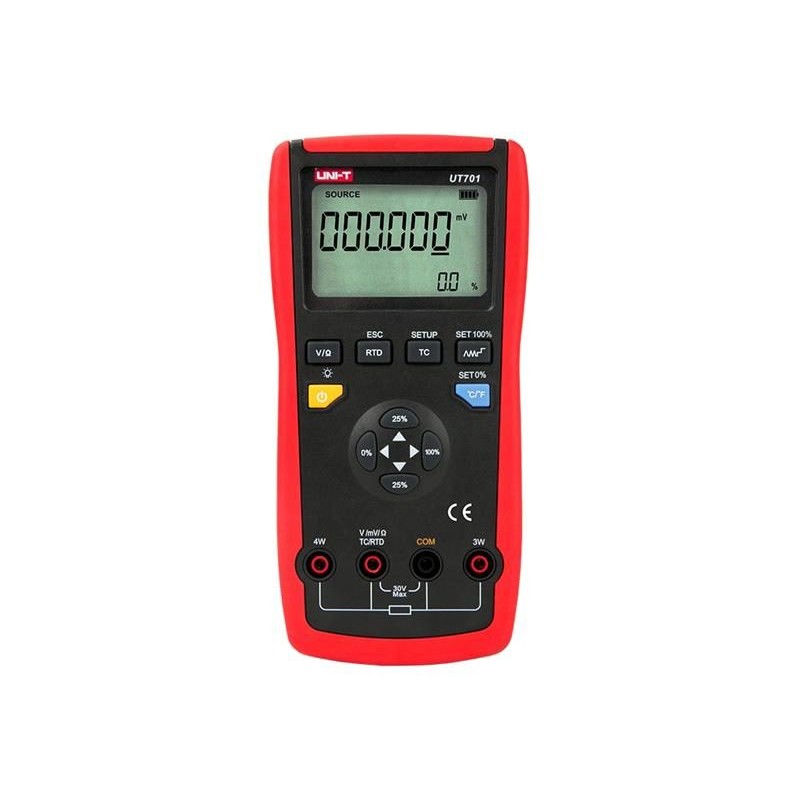 Simulátor termočlánkov pre kalibráciu teploty UNI-T UT701