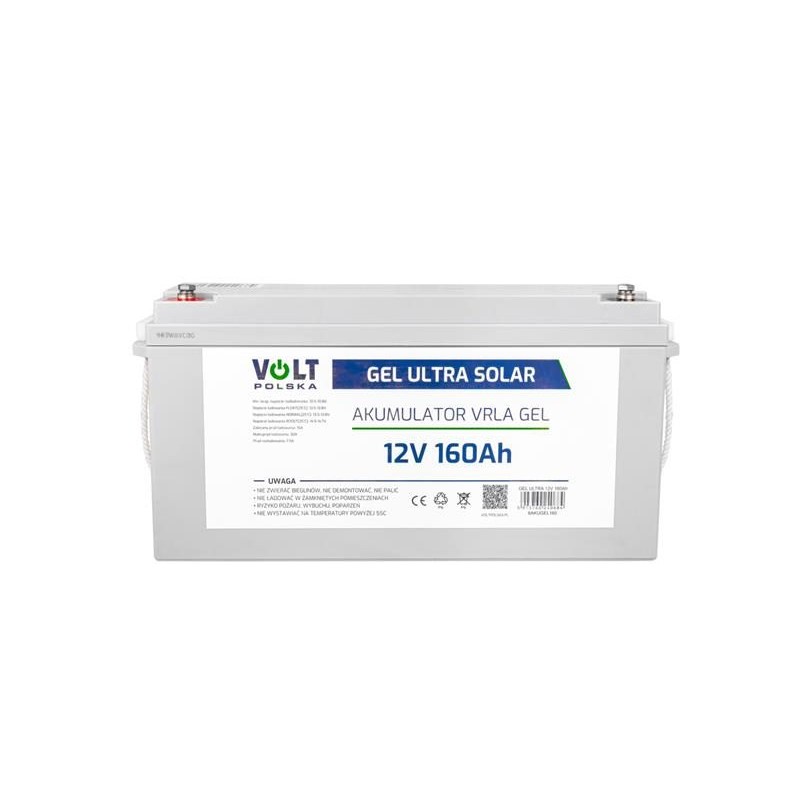 Batéria gélová 12V 160Ah V-PRO ULTRA SOLAR DEEP CYCLE