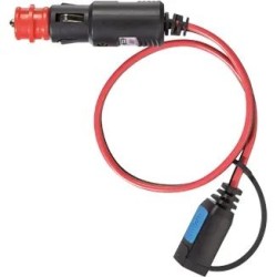 Predlžovací kábel s autokonektorom k nabíjačkám BluePower IP65