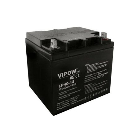 Batéria olovená 12V 40Ah VIPOW BAT0222