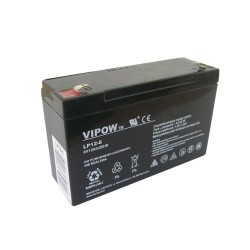 Batéria olovená 6V 12Ah VIPOW BAT0201