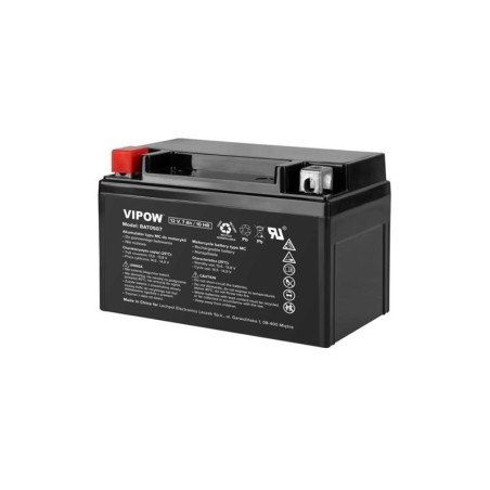 Batéria motocyklová 12V 7Ah VIPOW BAT0507