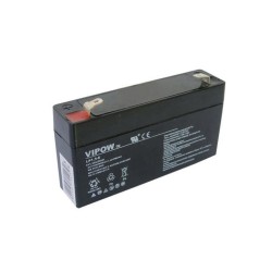 Batéria olovená 6V 1.3Ah VIPOW BAT0203