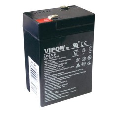 Batéria olovená 6V 4.5Ah VIPOW BAT0200