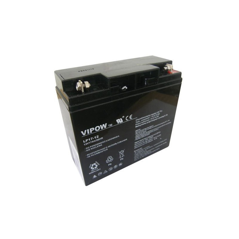 Batéria olovená 12V 17Ah VIPOW BAT0212