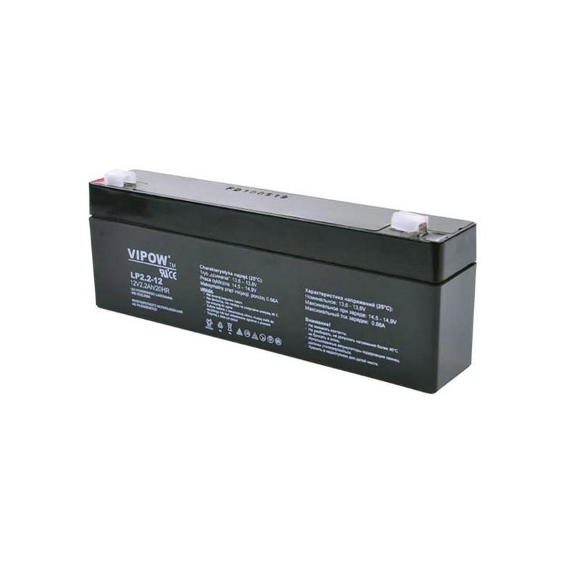 Batéria olovená 12V 2.2Ah VIPOW BAT0220