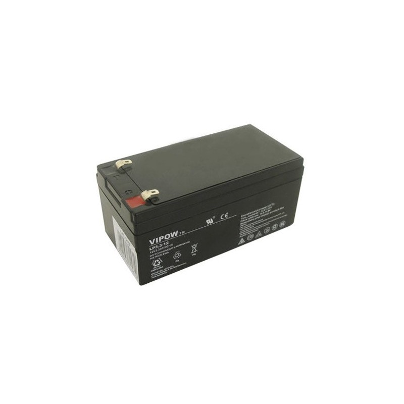 Batéria olovená 12V 3.3Ah VIPOW BAT0219