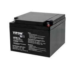 Batéria olovená 12V 26Ah VIPOW BAT0270