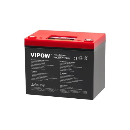 Batéria LiFePO4 12,8V 60Ah VIPOW BAT0490 s BMS