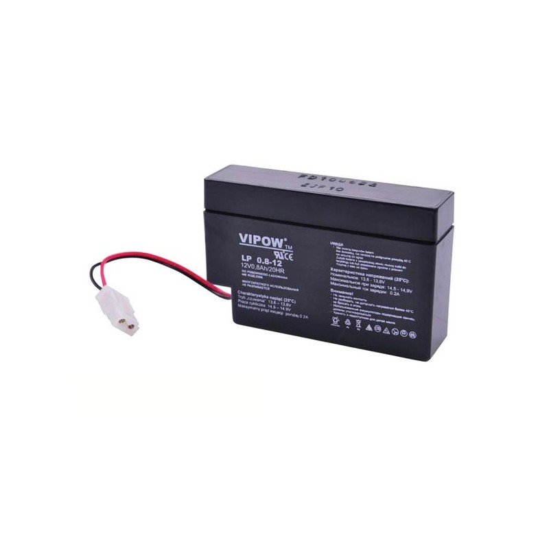 Batéria olovená 12V 0.8Ah VIPOW BAT0221