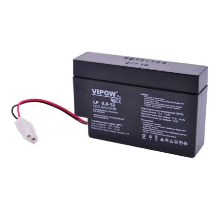 Batéria olovená 12V 0.8Ah VIPOW BAT0221